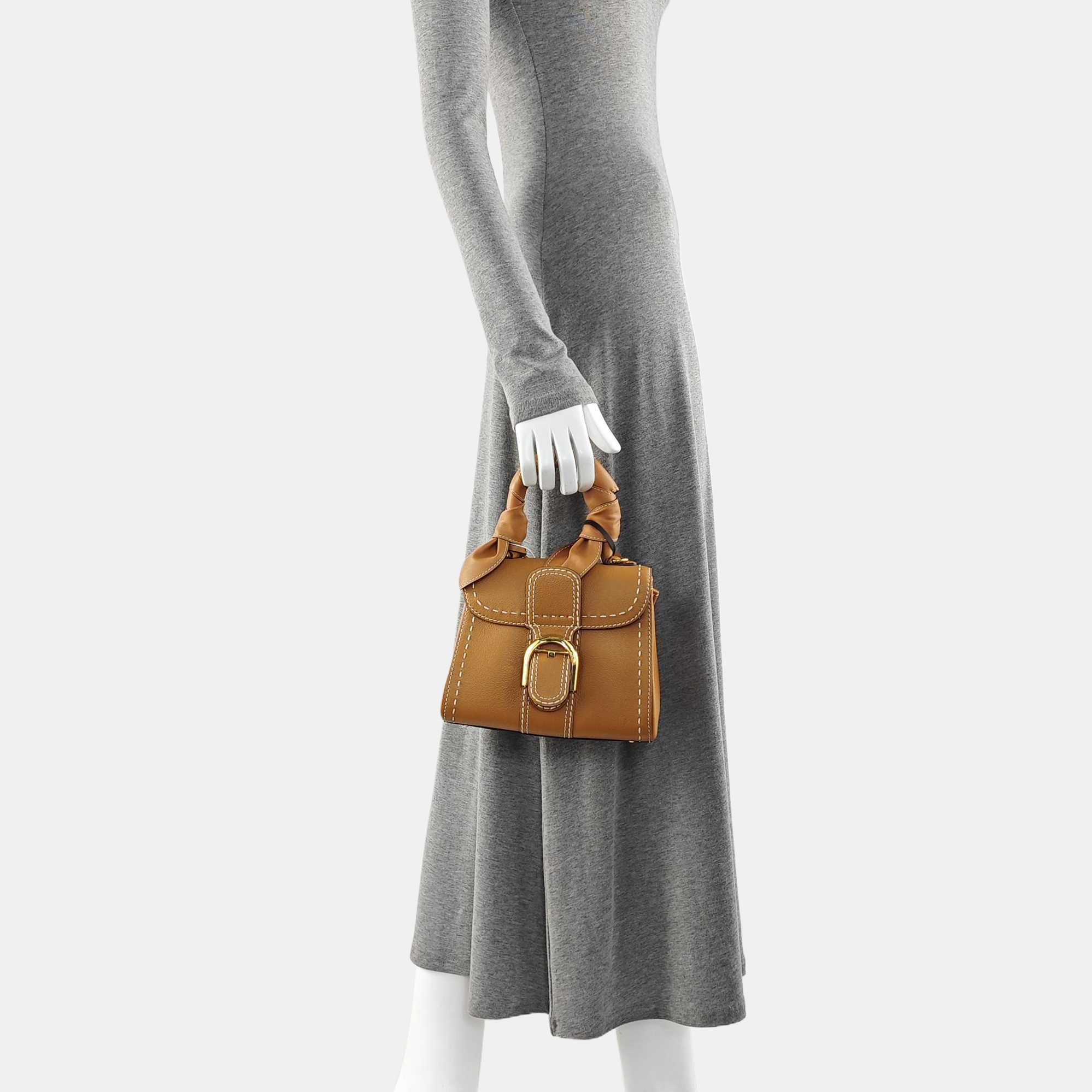 Brillant Mini Calfskin Brown
