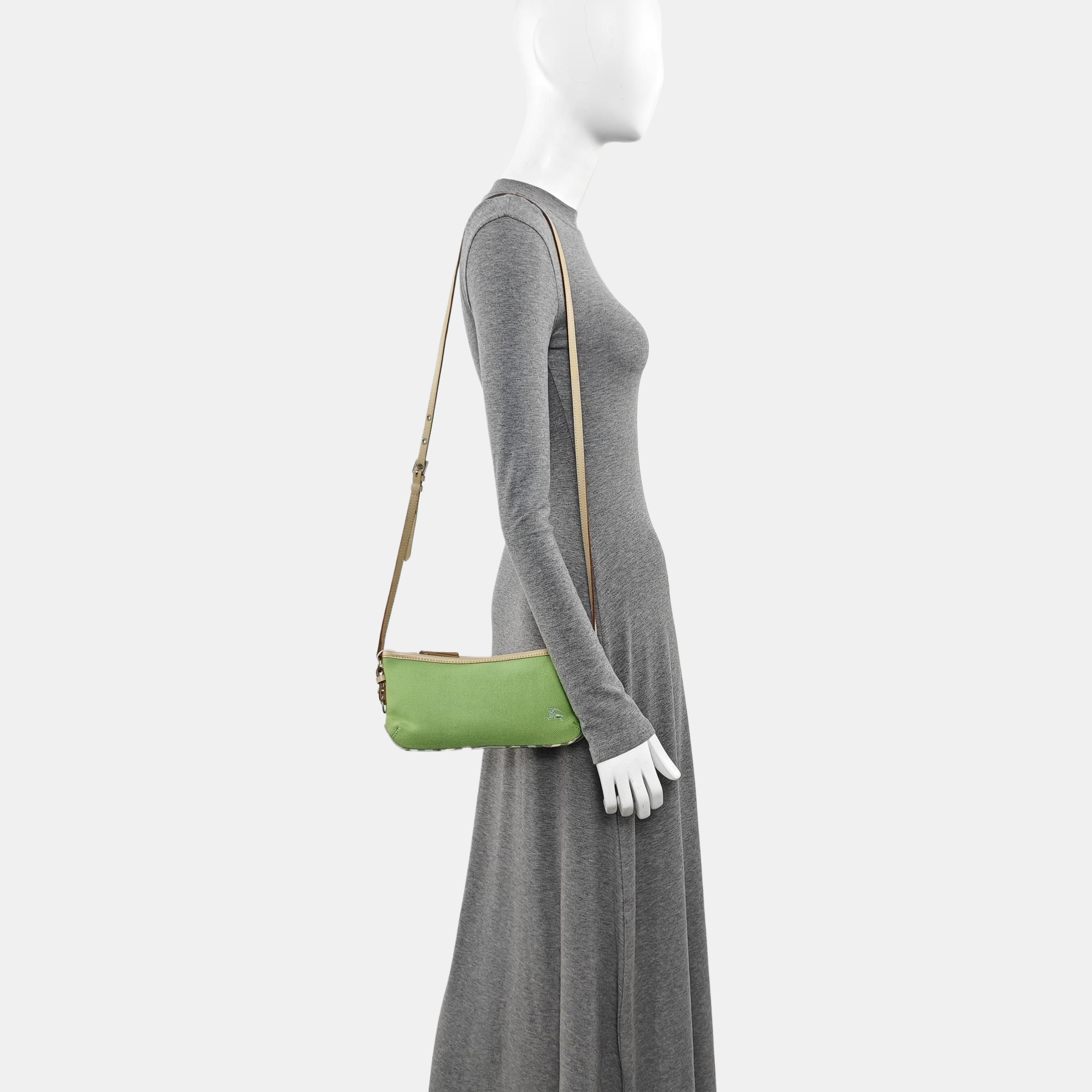 Canvas Shoulder Bag Green