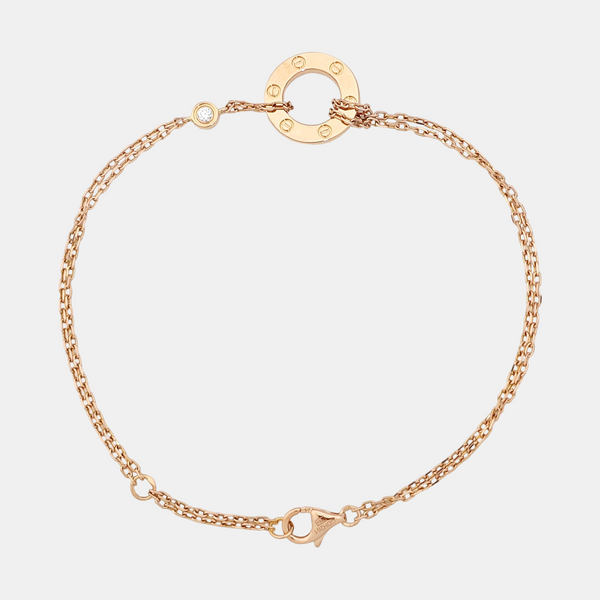 LOVE 18k Rose Gold Bracelet