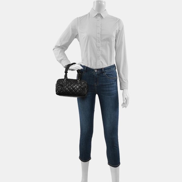 CAMBON Mini Quilted Calfskin Black