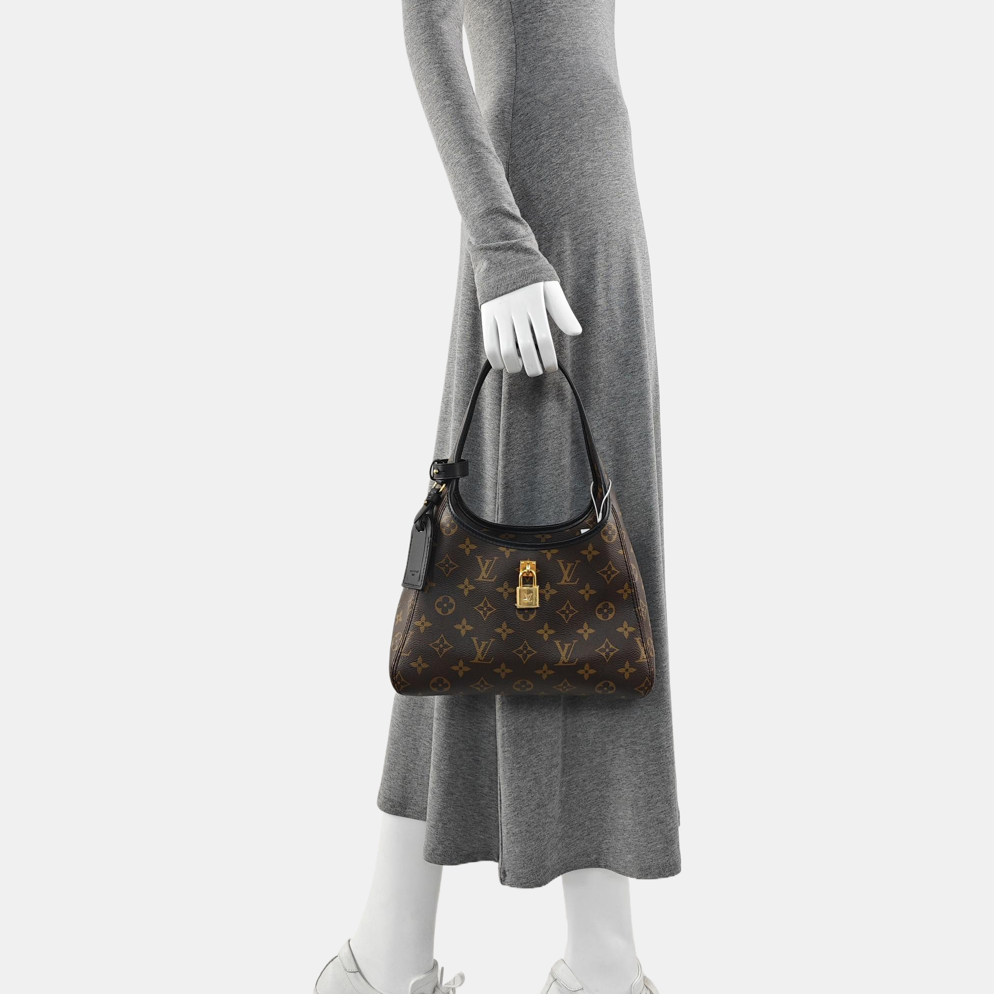 FLOWER PM Monogram Coated Canvas Brown