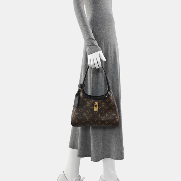FLOWER PM Monogram Coated Canvas Brown