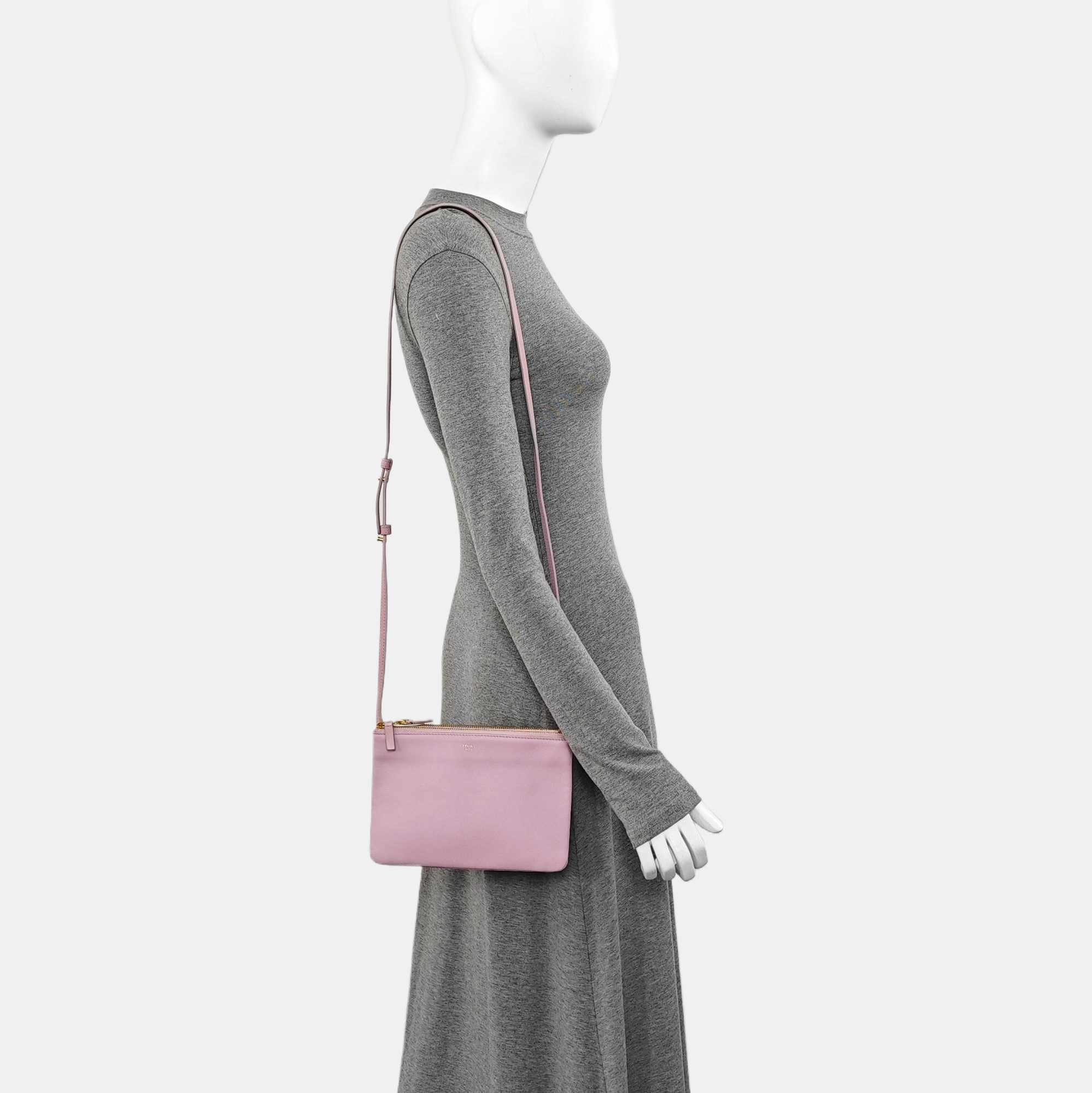TRIO Small Calfskin Pink