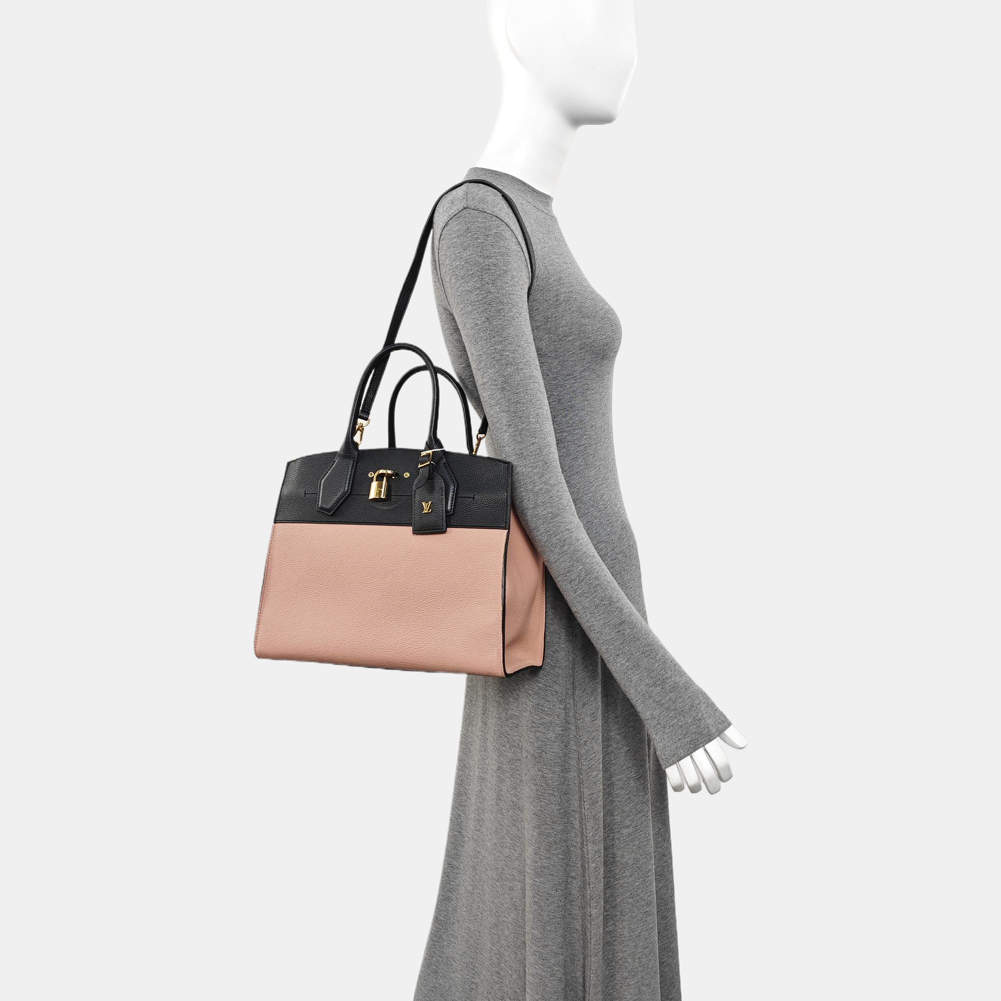 CITY STEAMER MM Calfskin Pink
