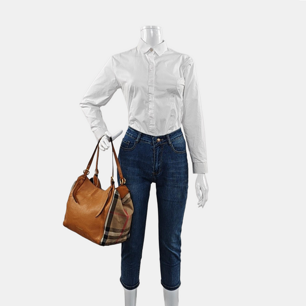 Authenticated pre-owned  Canterbury Calfskin Brown - Tote Bag at Looply