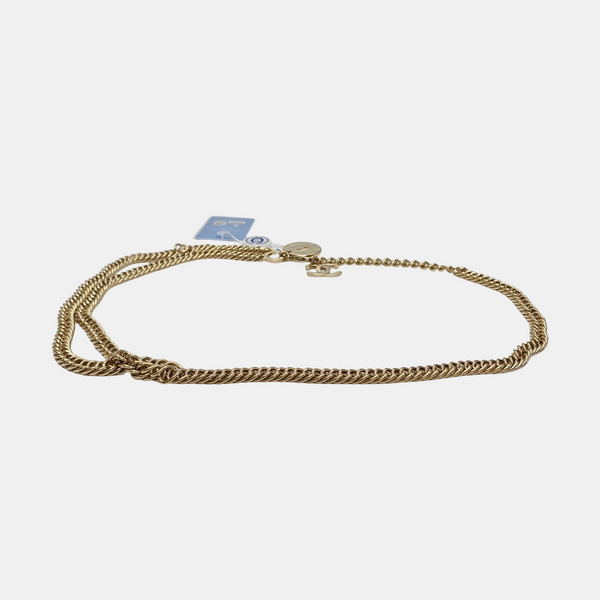 Metal Waist Chain Gold