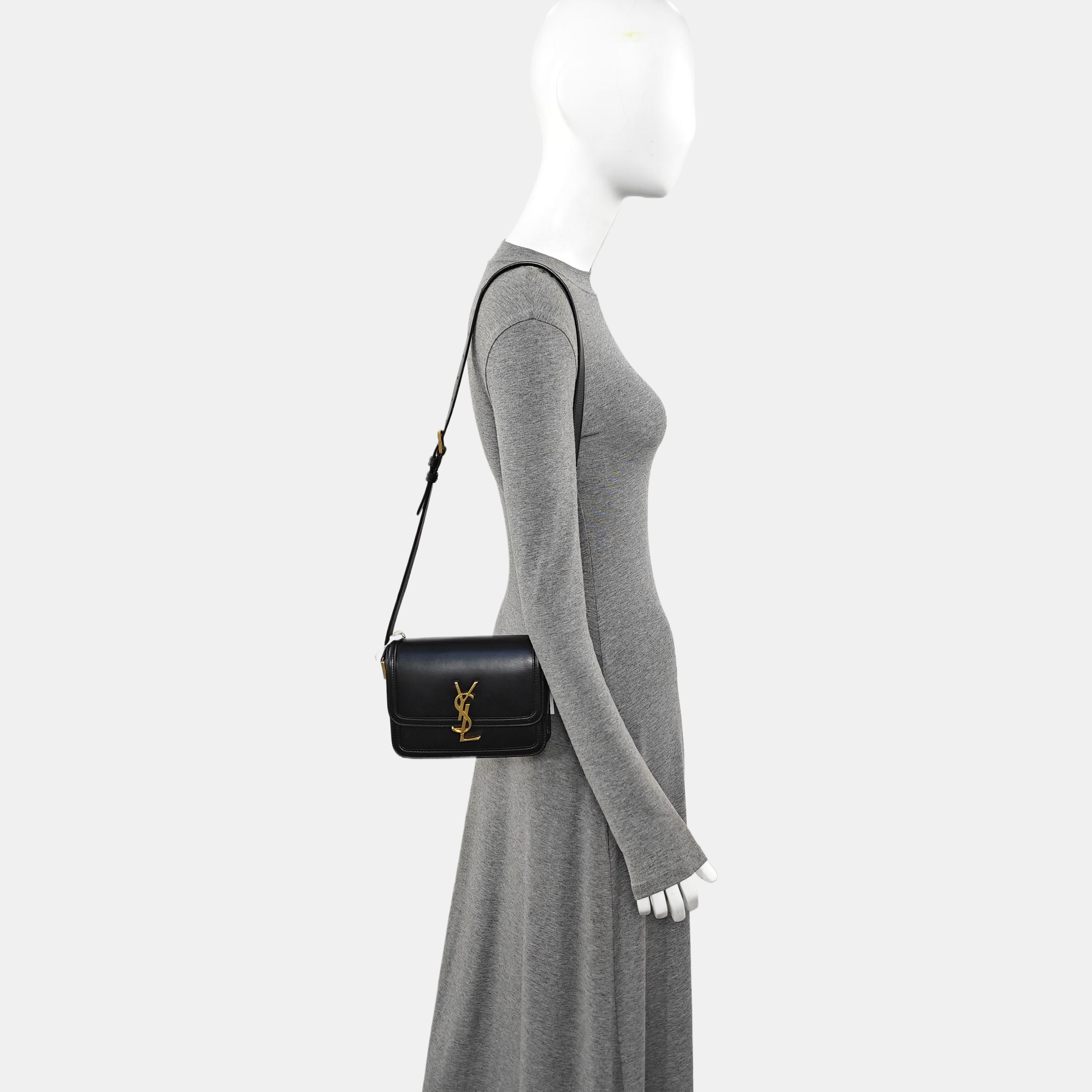 SOLFERINO Small Calfskin Black