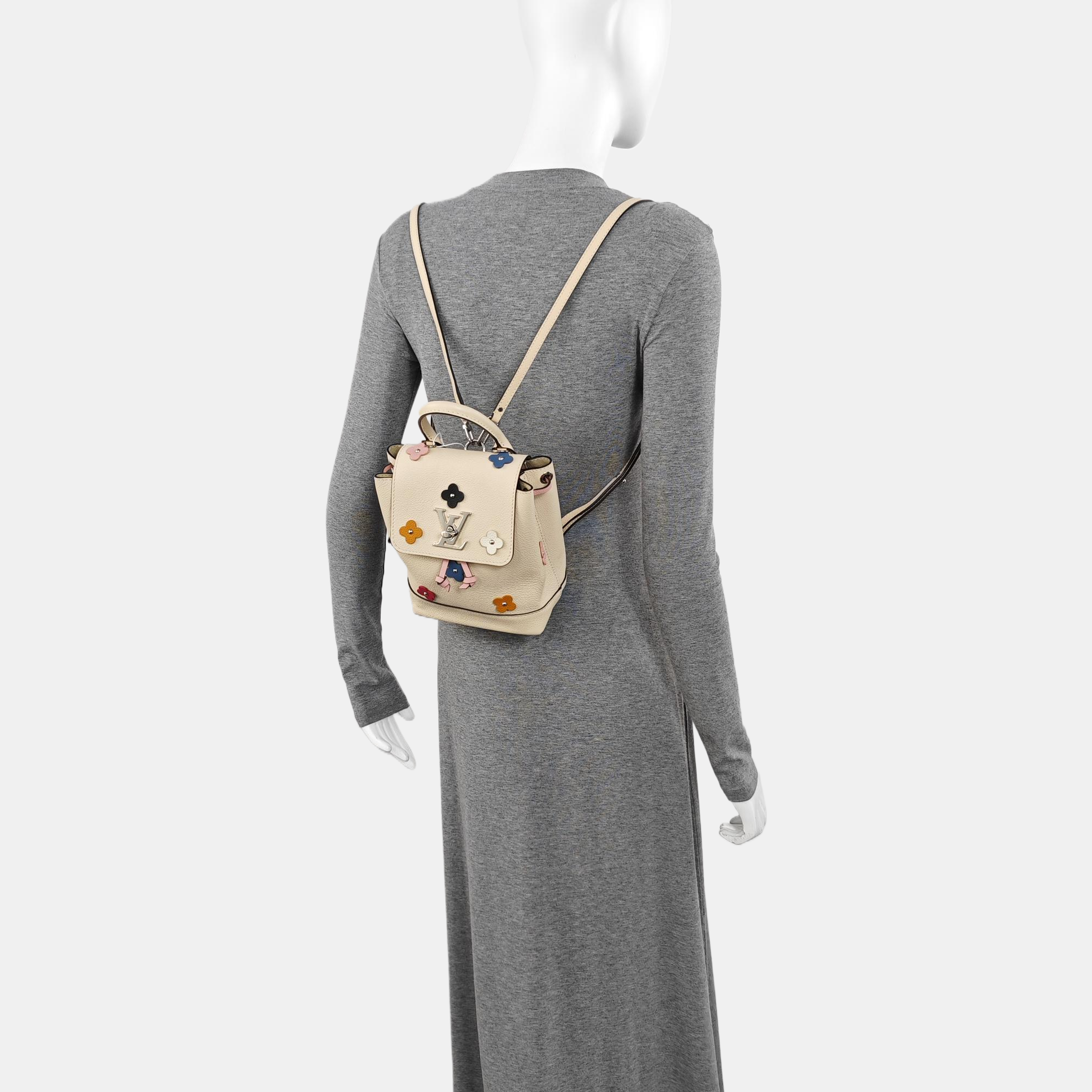 LOCKME Mini Calfskin Beige