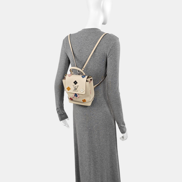 LOCKME Mini Calfskin Beige