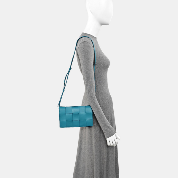 Cassette Medium Lambskin Blue