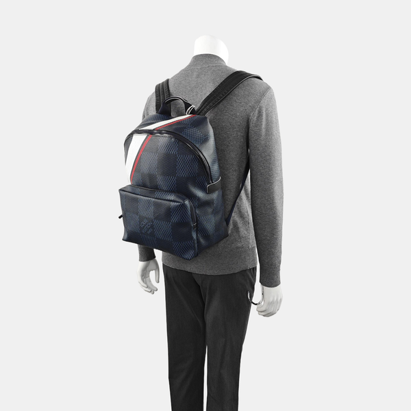 APOLLO Damier Coated Canvas Blue