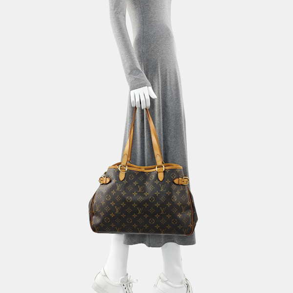 BATIGNOLLES Monogram Coated Canvas Brown