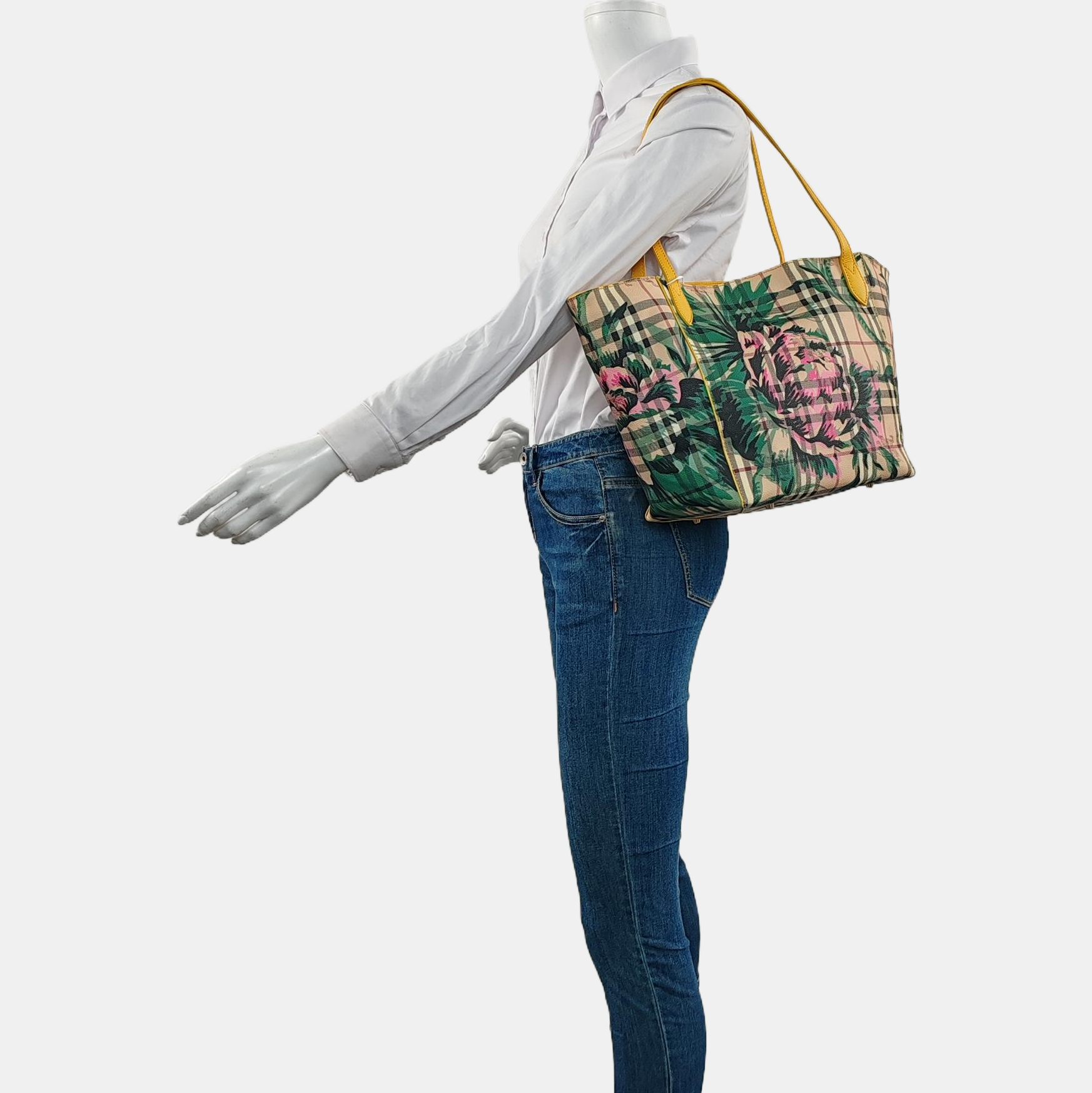 Henley Small Coated Canvas Multicolor