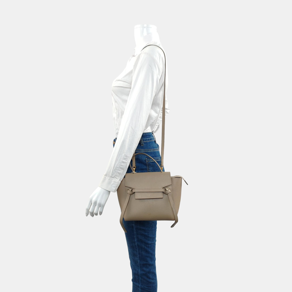 BELT Nano Calfskin Beige