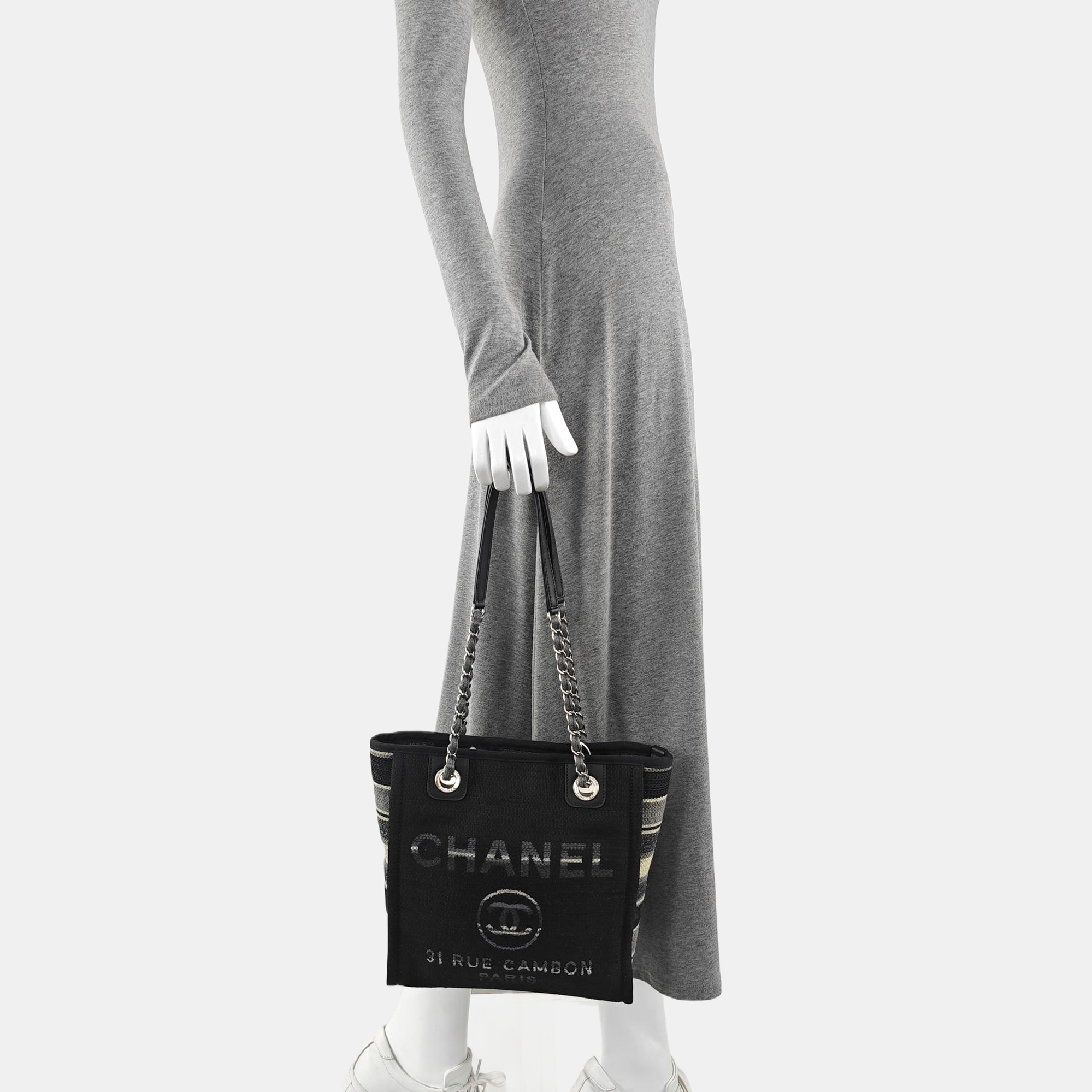 DEAUVILLE Small Canvas Black