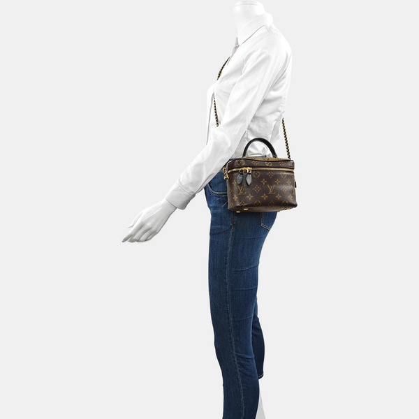 VANITY PM Monogram Coated Canvas Brown