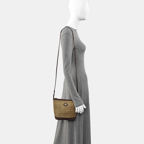 Canvas Bucket Bag Green