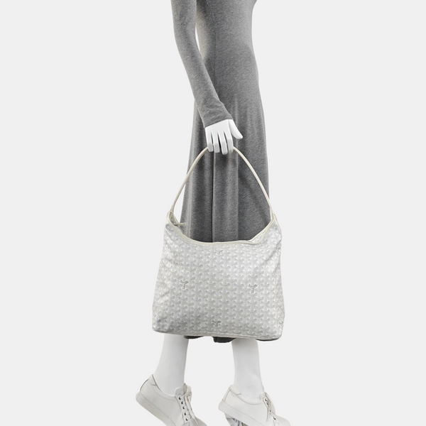 Hobo Coated Canvas White