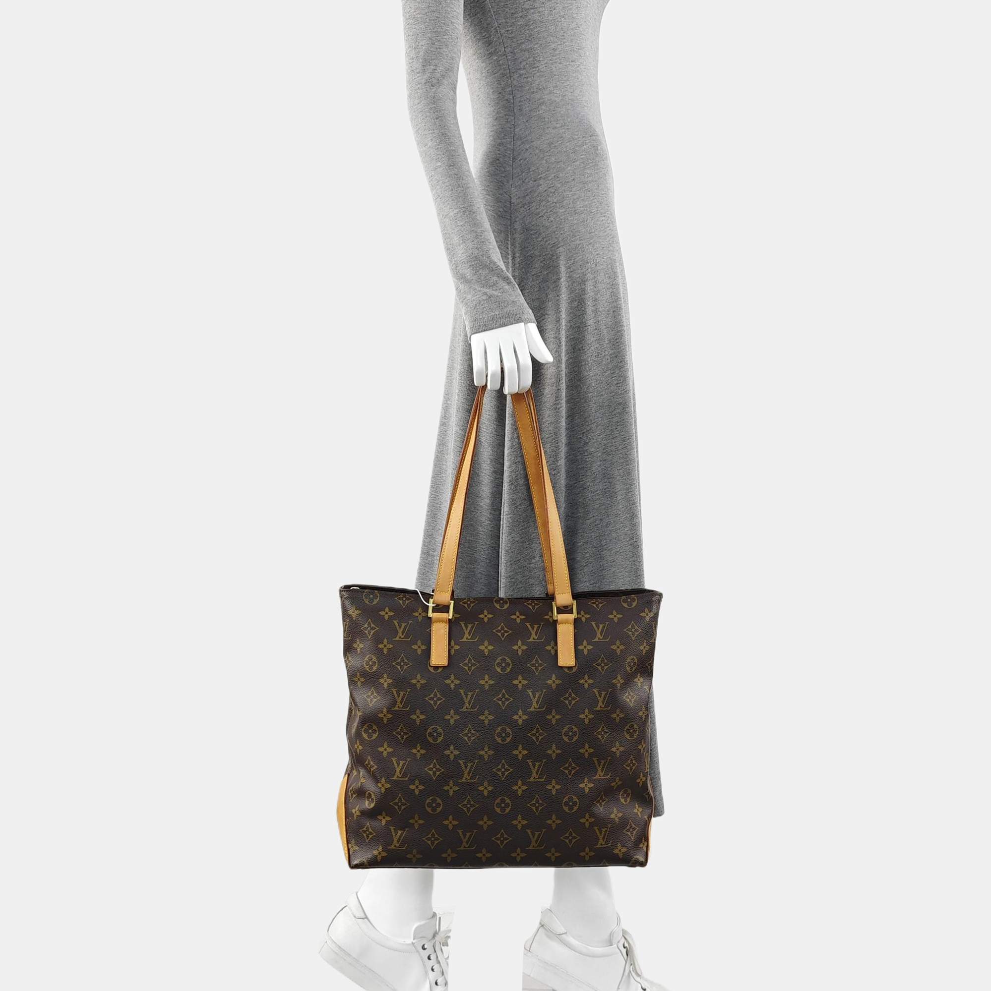 PIANO Monogram Coated Canvas Brown