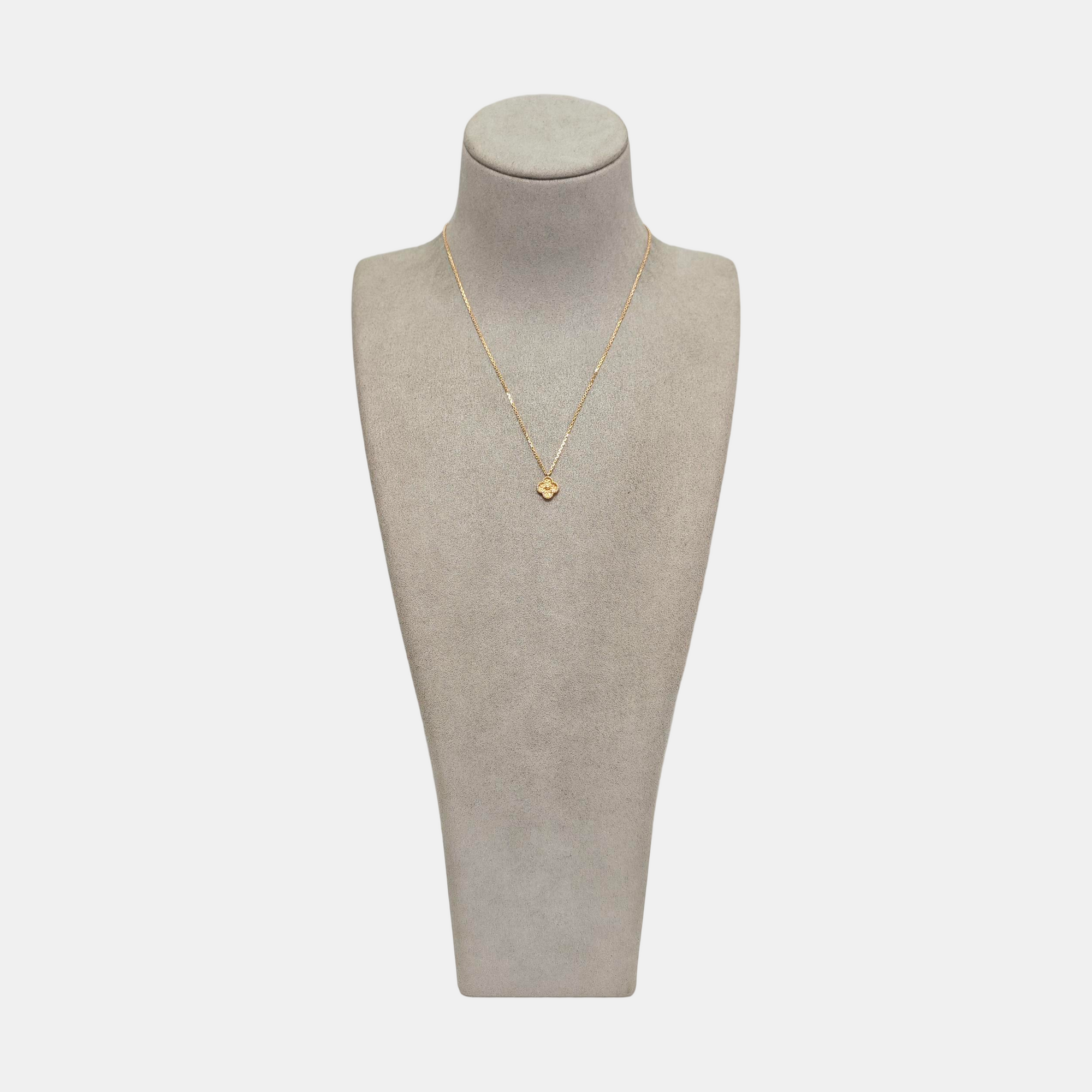 Sweet Alhambra 18k Rose Gold Necklace