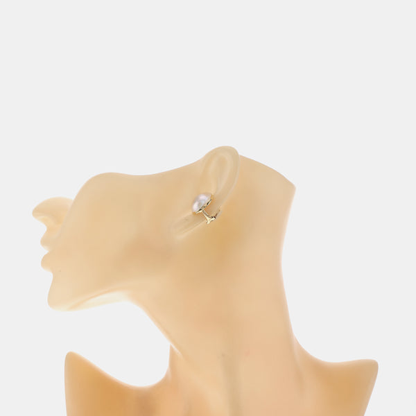 18k Gold Clip On Earrings