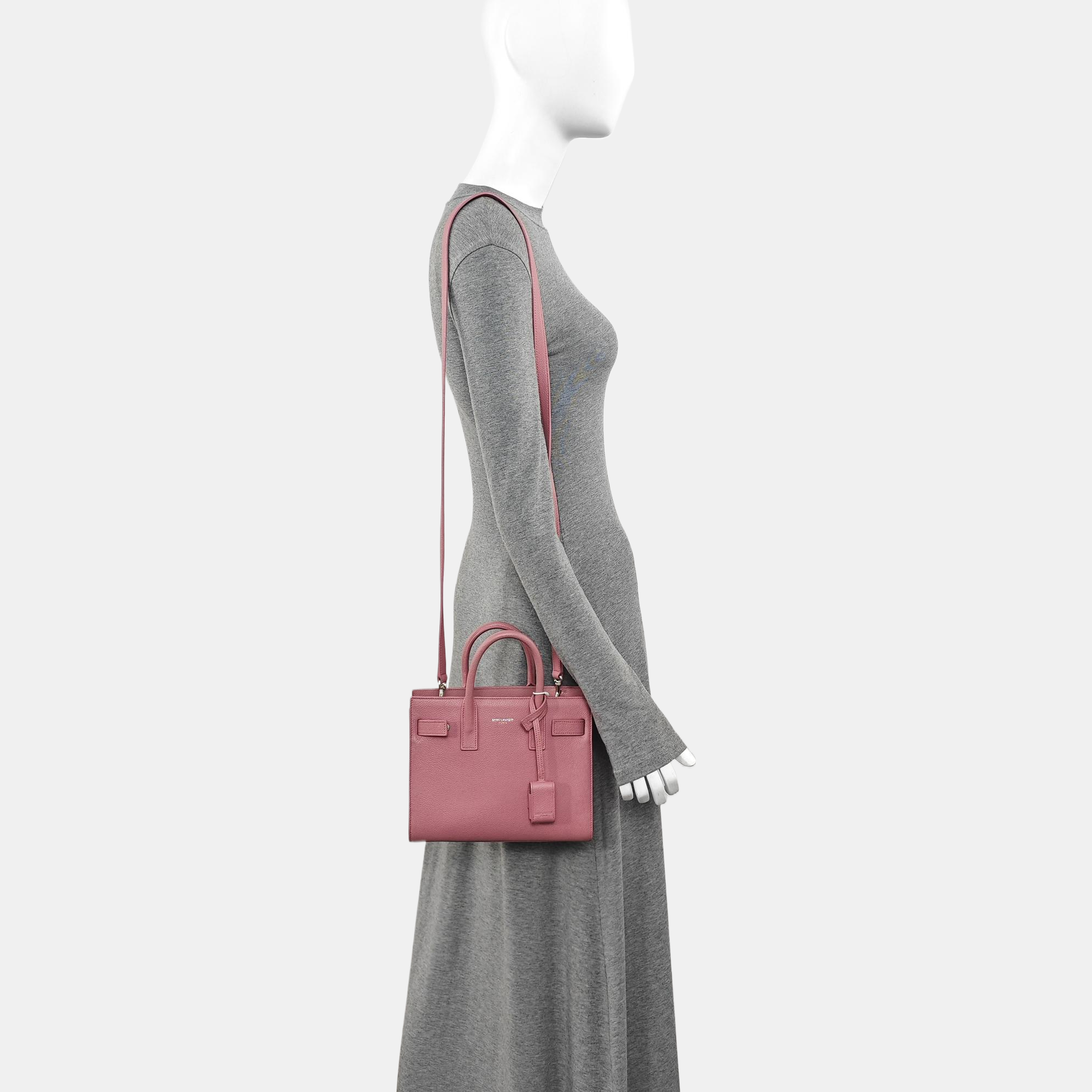 SAC DE JOUR Nano Calfskin Pink