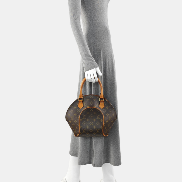 ELLIPSE Monogram Coated Canvas Brown