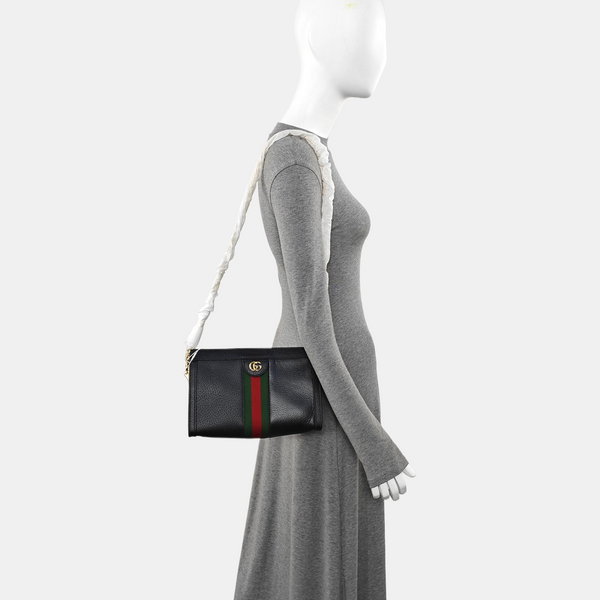 Ophidia Small Calfskin Black