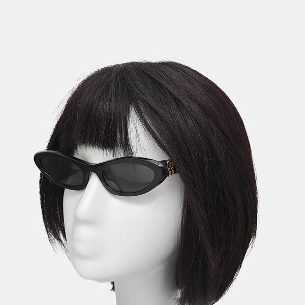 Synthetic Sunglasses Black