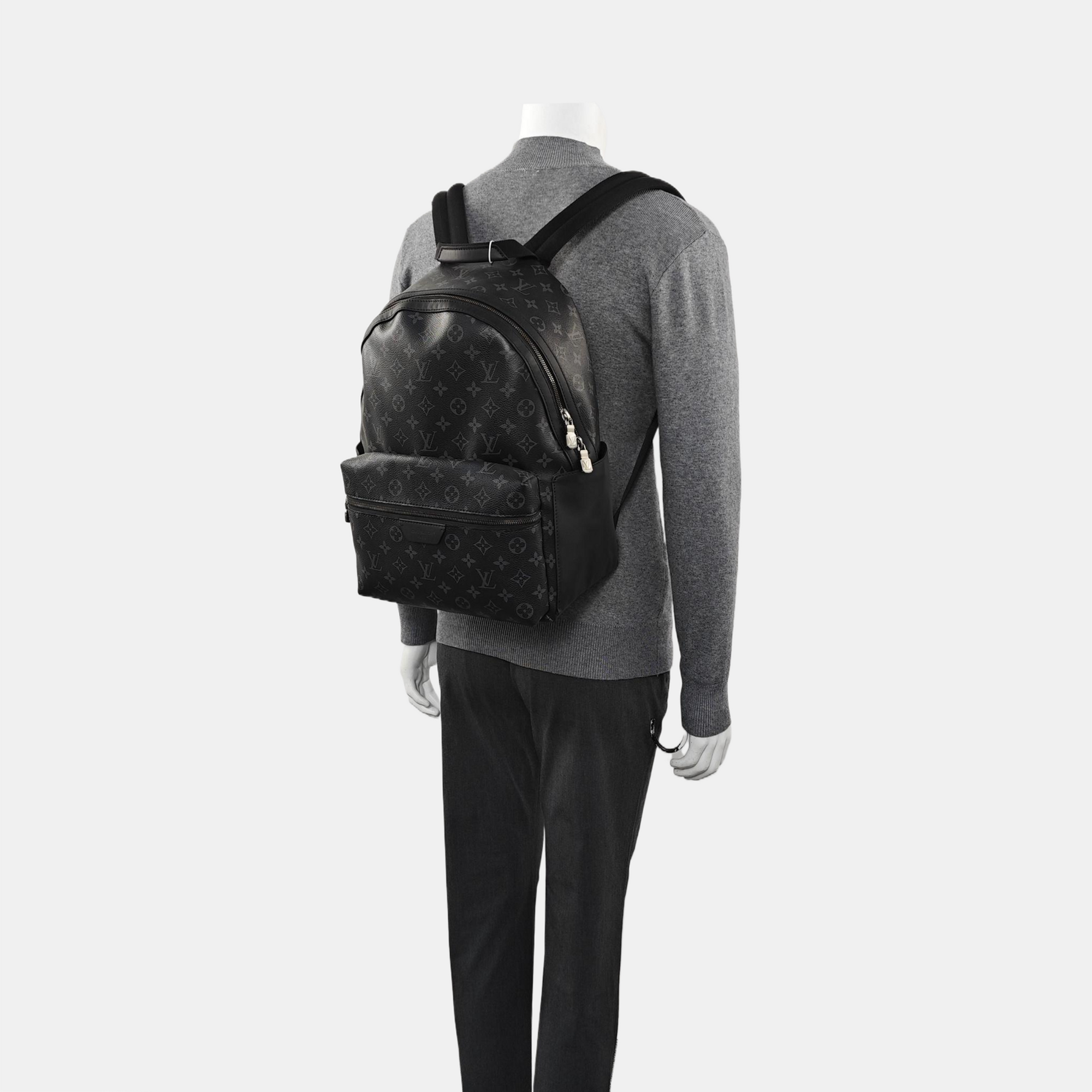 DISCOVERY Monogram Coated Canvas Gray