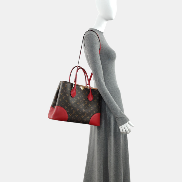 FLANDRIN Monogram Coated Canvas Brown