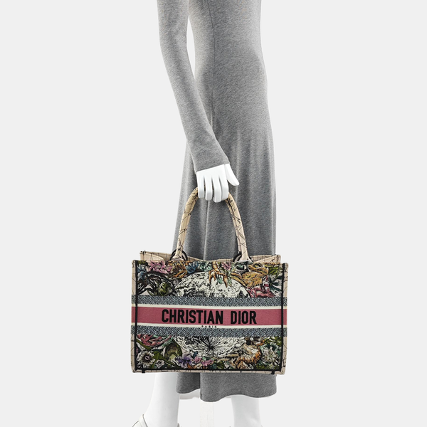 Book Tote Small Canvas Multicolor