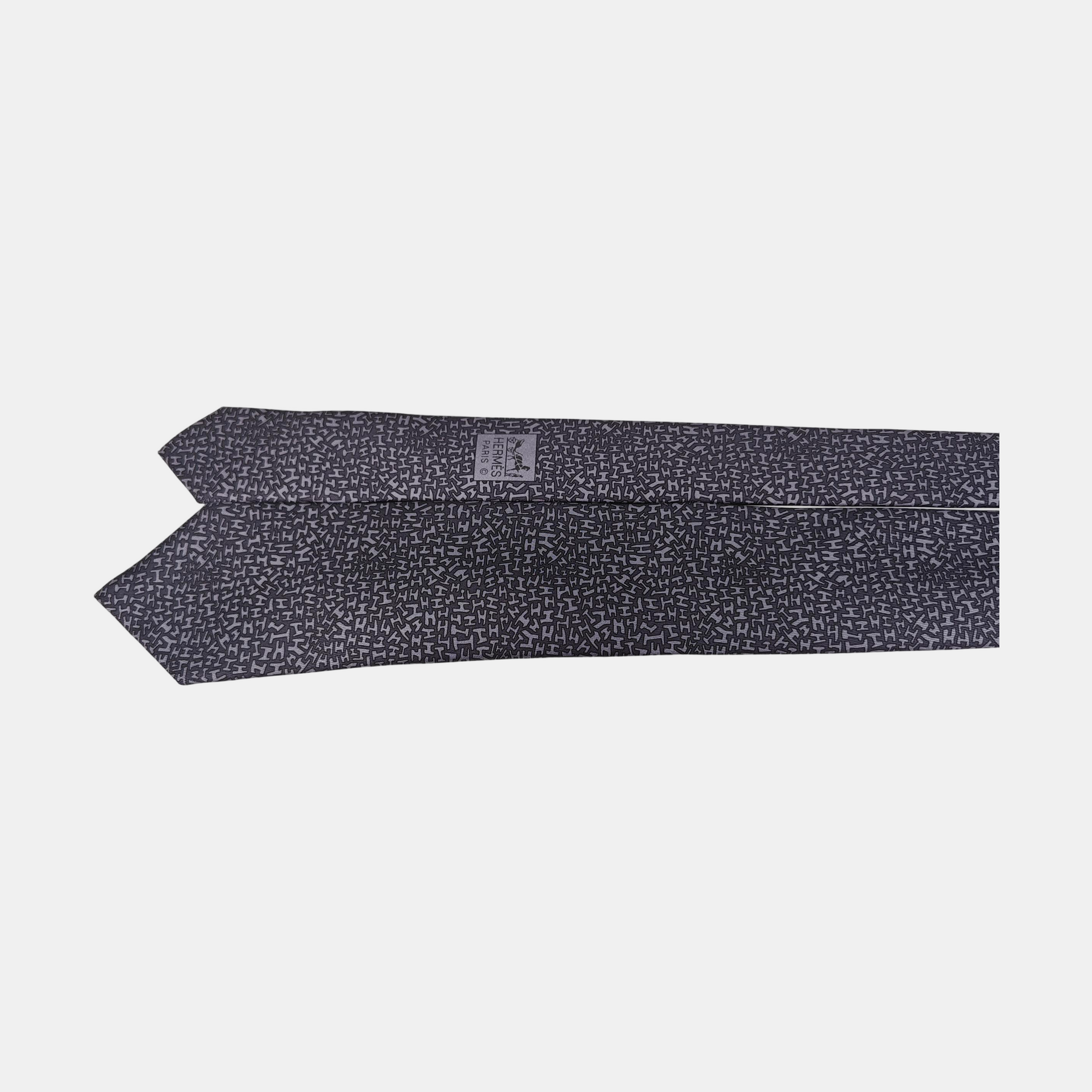 Mulberry Silk Tie Gray