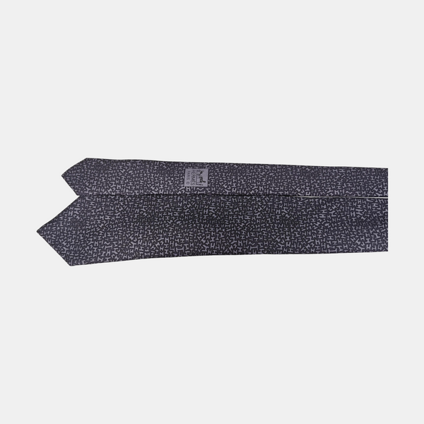 Mulberry Silk Tie Gray
