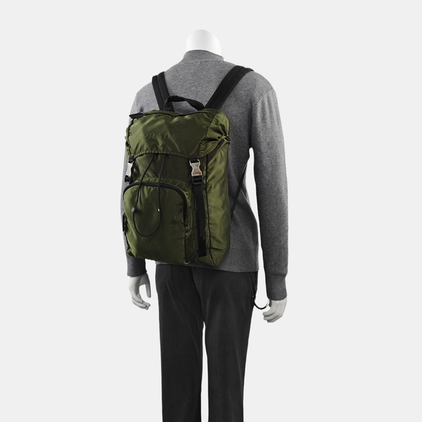 Re-Nylon Backpack Nylon Green