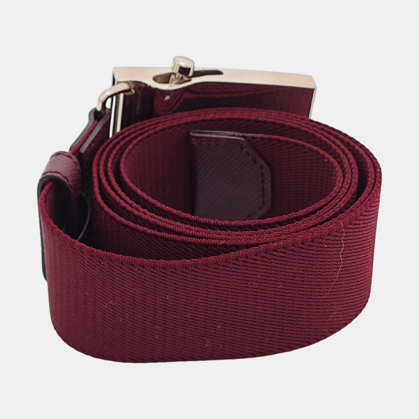 Fabric Belt Red