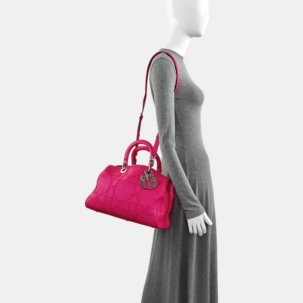 Granville Cannage Lambskin Red