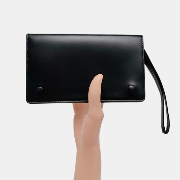 Calfskin Clutch Black