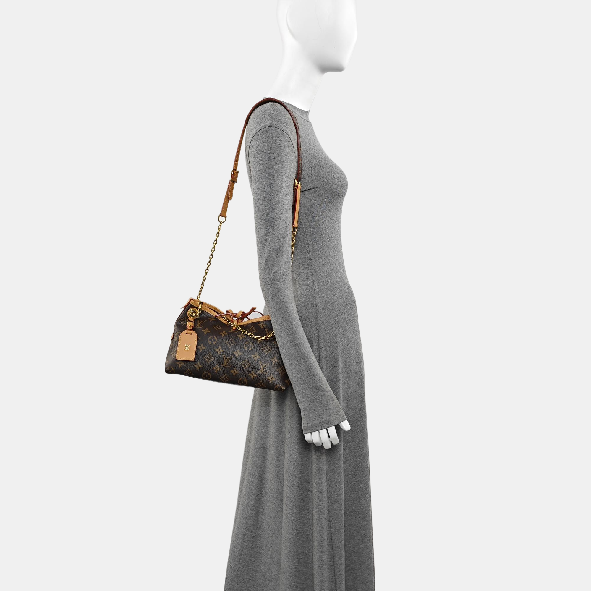 CARRYALL BB Monogram Coated Canvas Brown