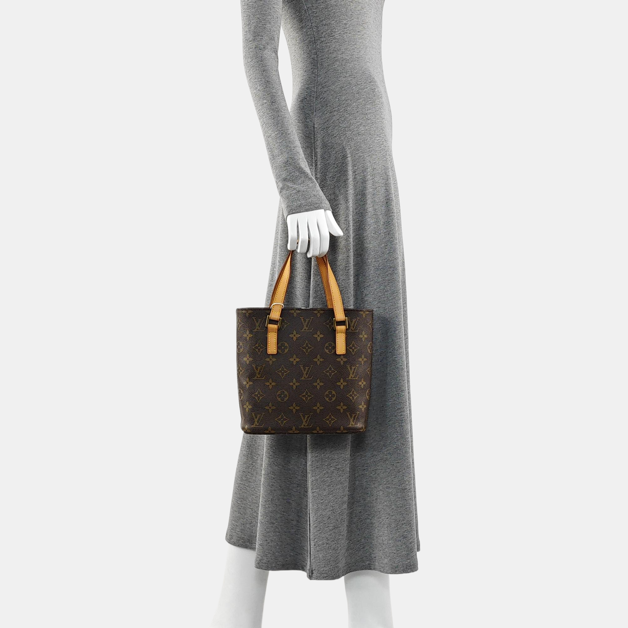 VINTAGE VAVIN PM Monogram Coated Canvas Brown