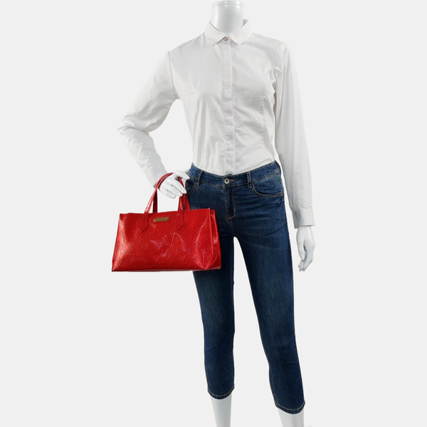 WILSHIRE PM Patent Leather Red