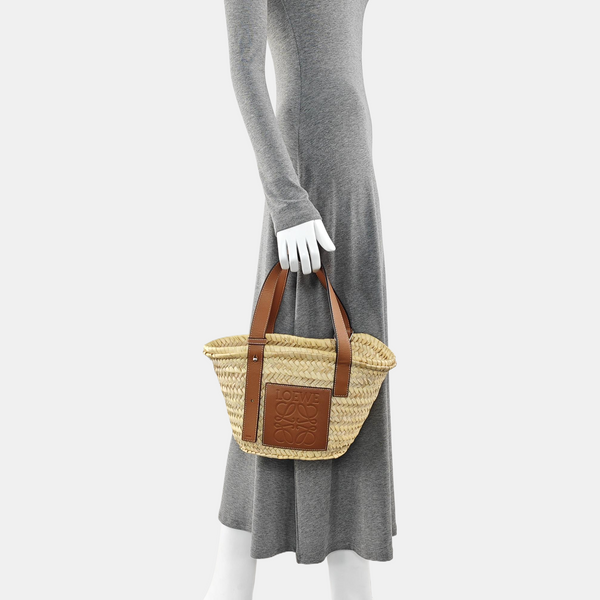 Basket Straw Beige