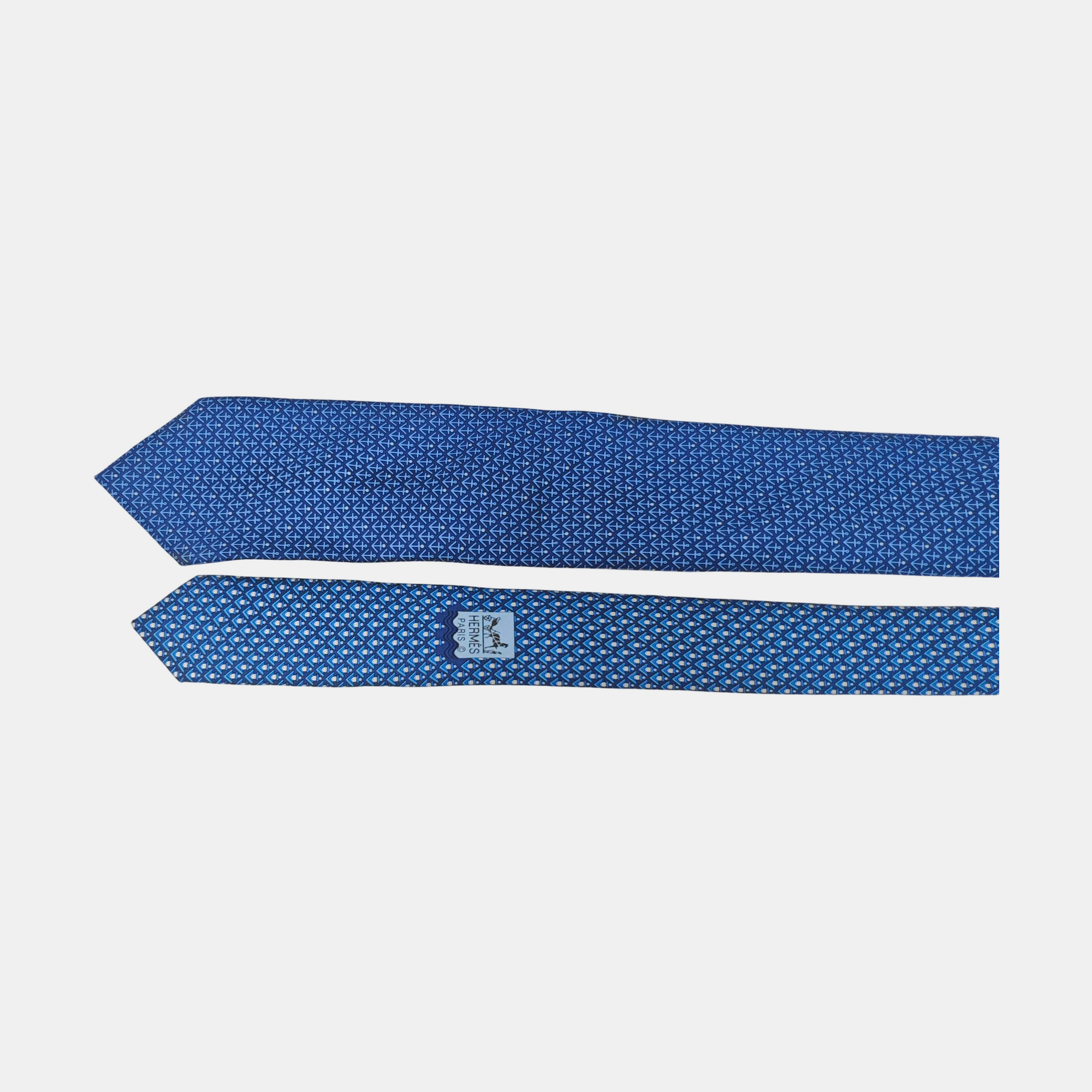 Mulberry Silk Tie Blue