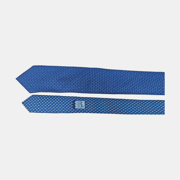 Mulberry Silk Tie Blue