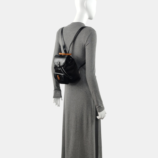 Canvas Backpack Black