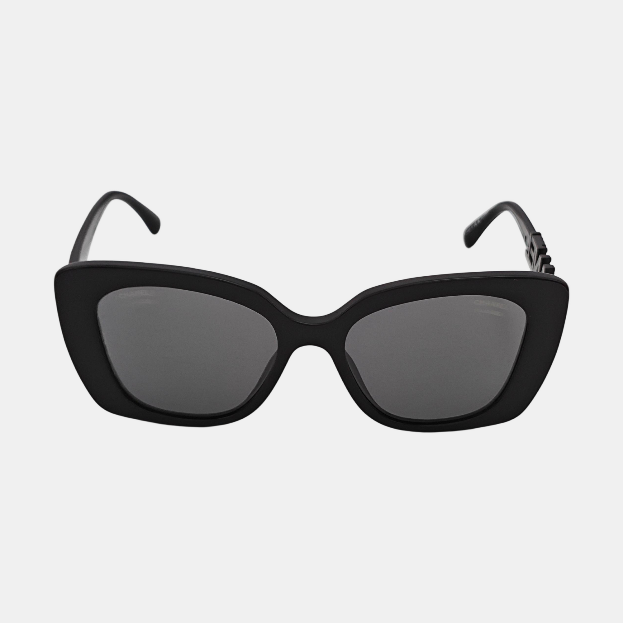 Synthetic Sunglasses Black