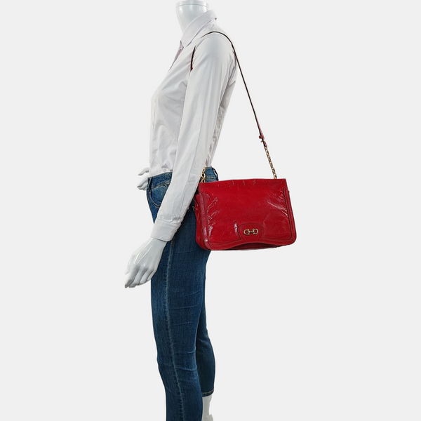 Quilted Calfskin Red