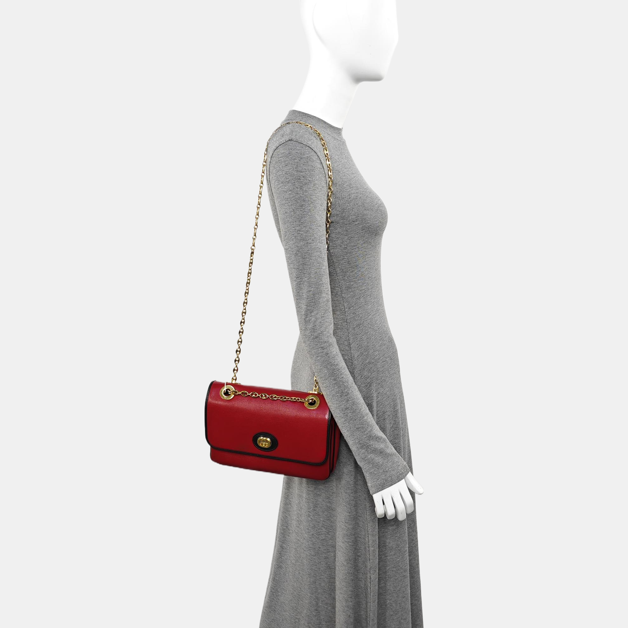 Marina Small Calfskin Red