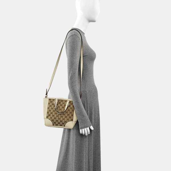 Bree Monogram Canvas Brown