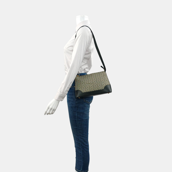 Canvas Top Handle Bag Beige